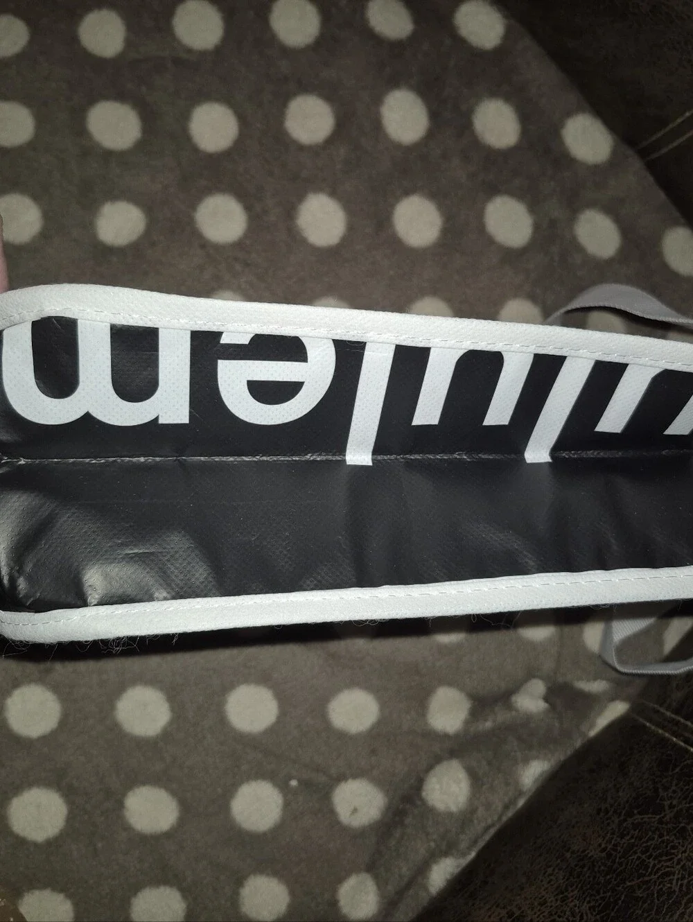lululemon athletica White Vertical Tote with Logo